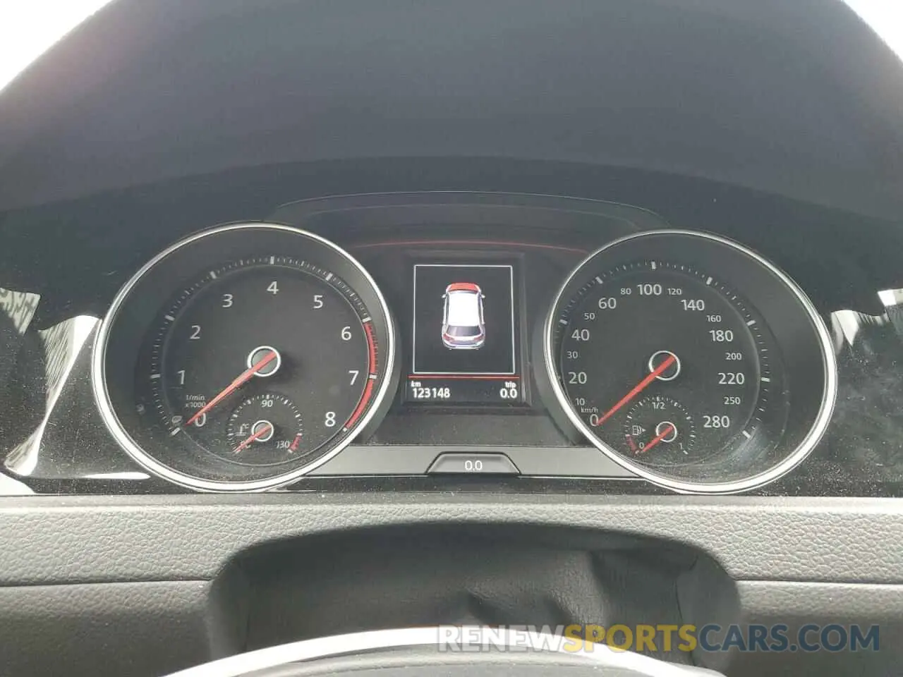 9 fotografías del automóvil dañado 3VW6T7AUXKM016943 VOLKSWAGEN GTI 2019