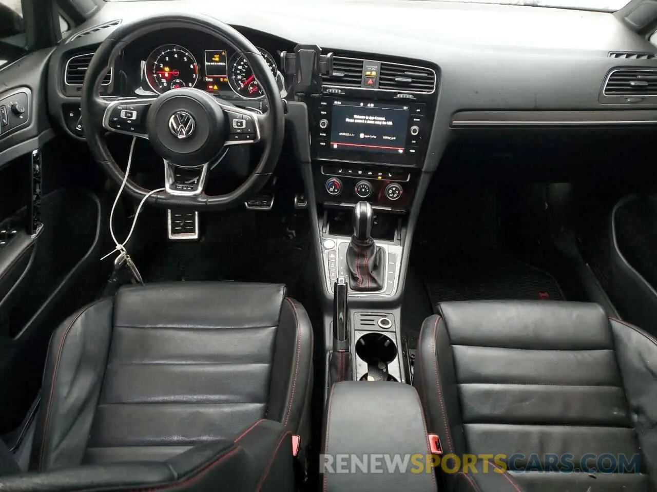 8 fotografías del automóvil dañado 3VW6T7AU8LM006705 VOLKSWAGEN GTI 2020