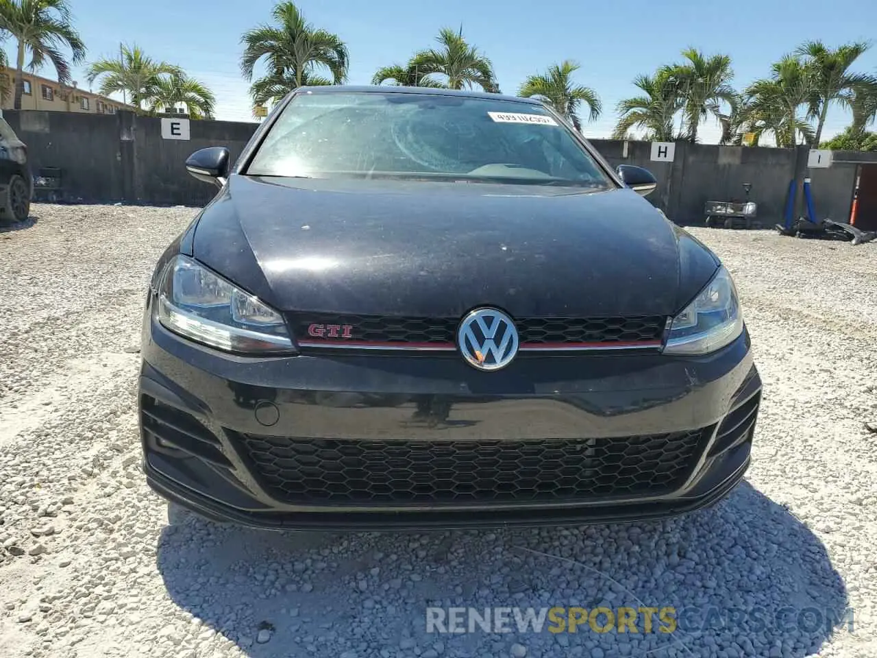 5 fotografías del automóvil dañado 3VW6T7AUXLM012411 VOLKSWAGEN GTI 2020