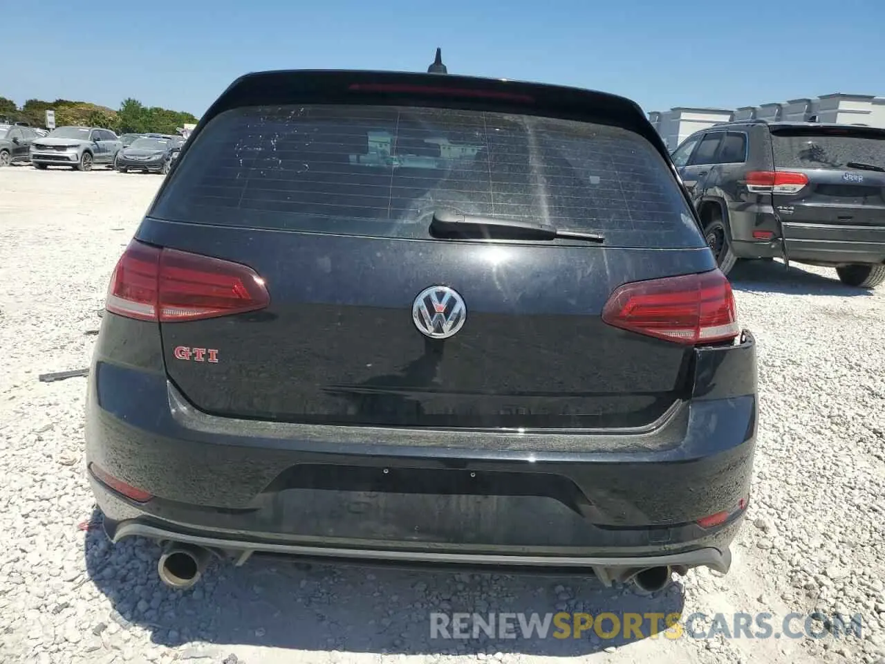 6 fotografías del automóvil dañado 3VW6T7AUXLM012411 VOLKSWAGEN GTI 2020