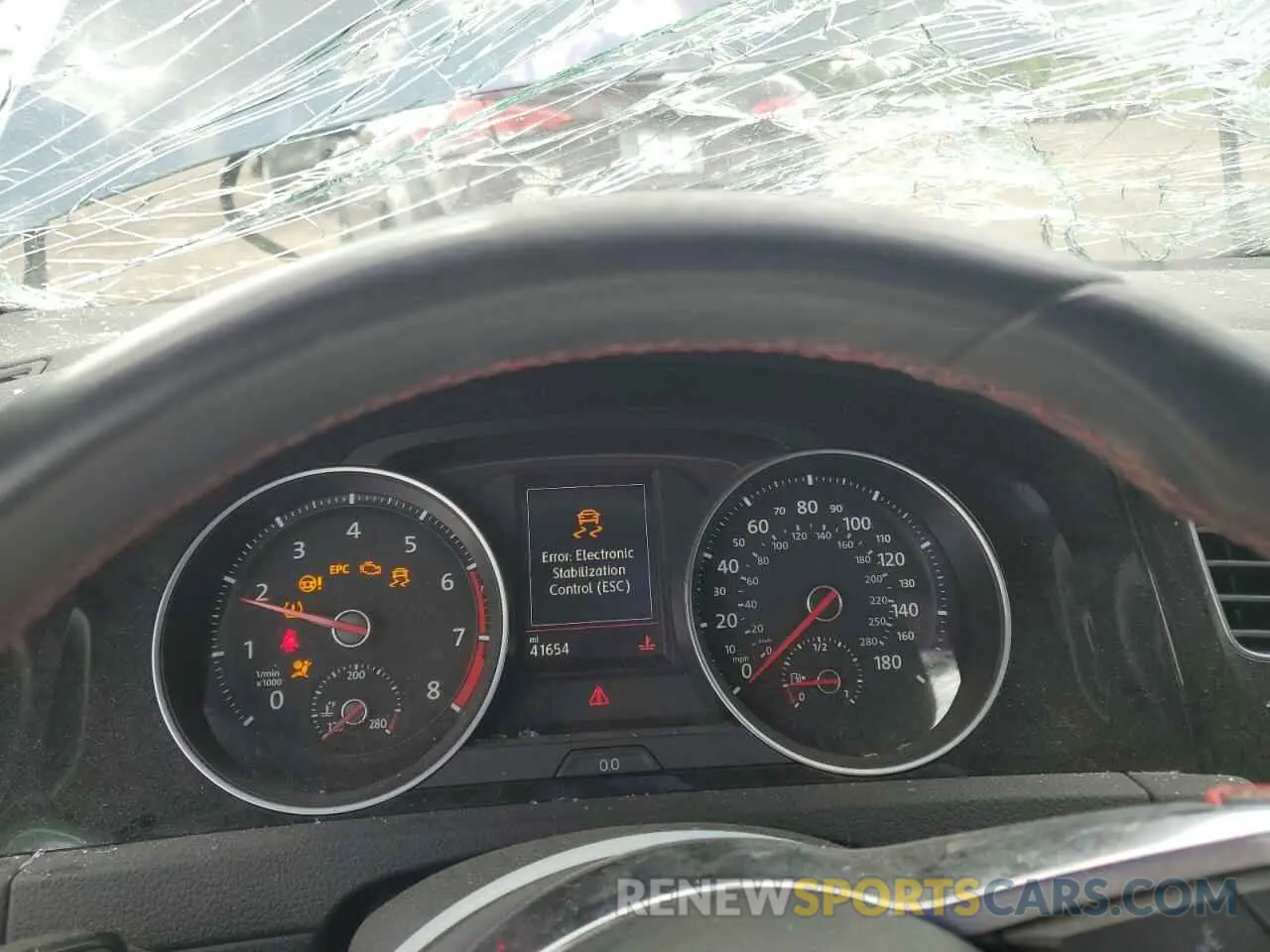 9 fotografías del automóvil dañado 3VW5T7AU8MM004322 VOLKSWAGEN GTI 2021