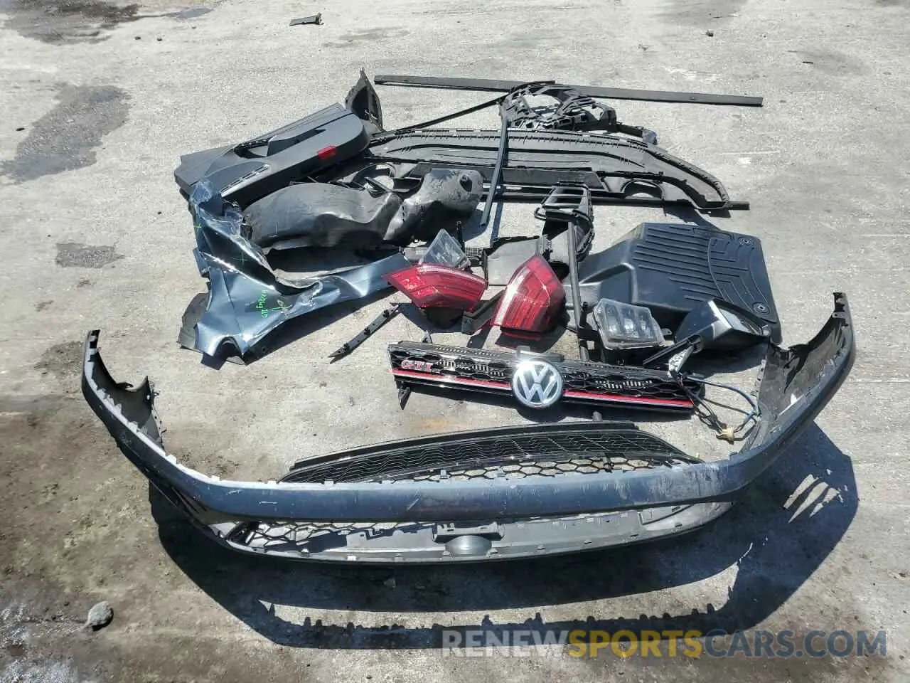 12 fotografías del automóvil dañado 3VW5T7AUXMM008260 VOLKSWAGEN GTI 2021