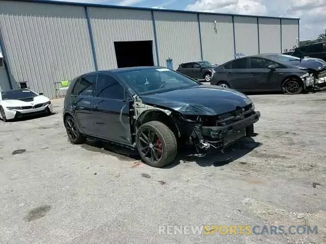 14 fotografías del automóvil dañado 3VW5T7AUXMM008260 VOLKSWAGEN GTI 2021
