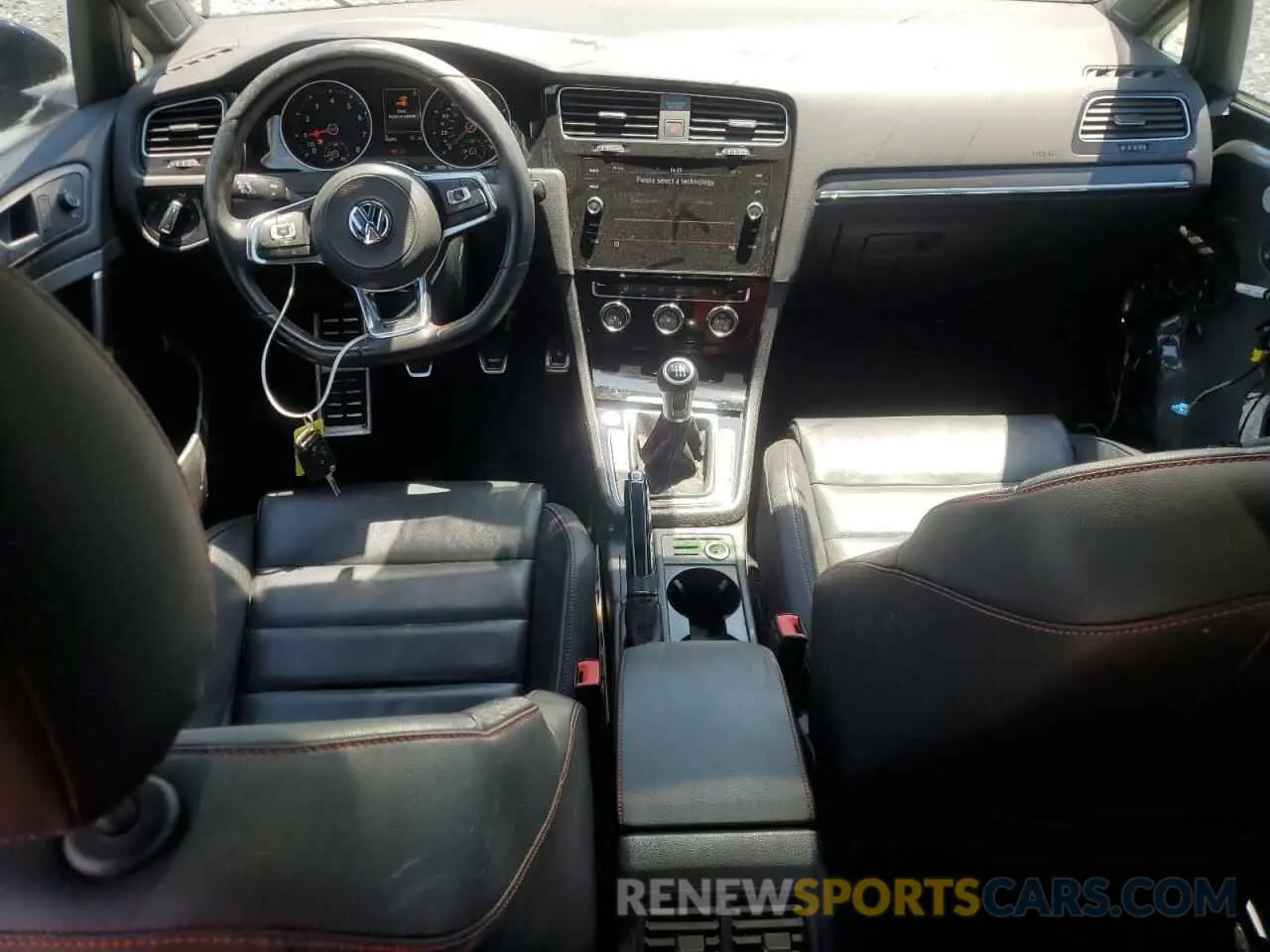8 fotografías del automóvil dañado 3VW5T7AUXMM008260 VOLKSWAGEN GTI 2021