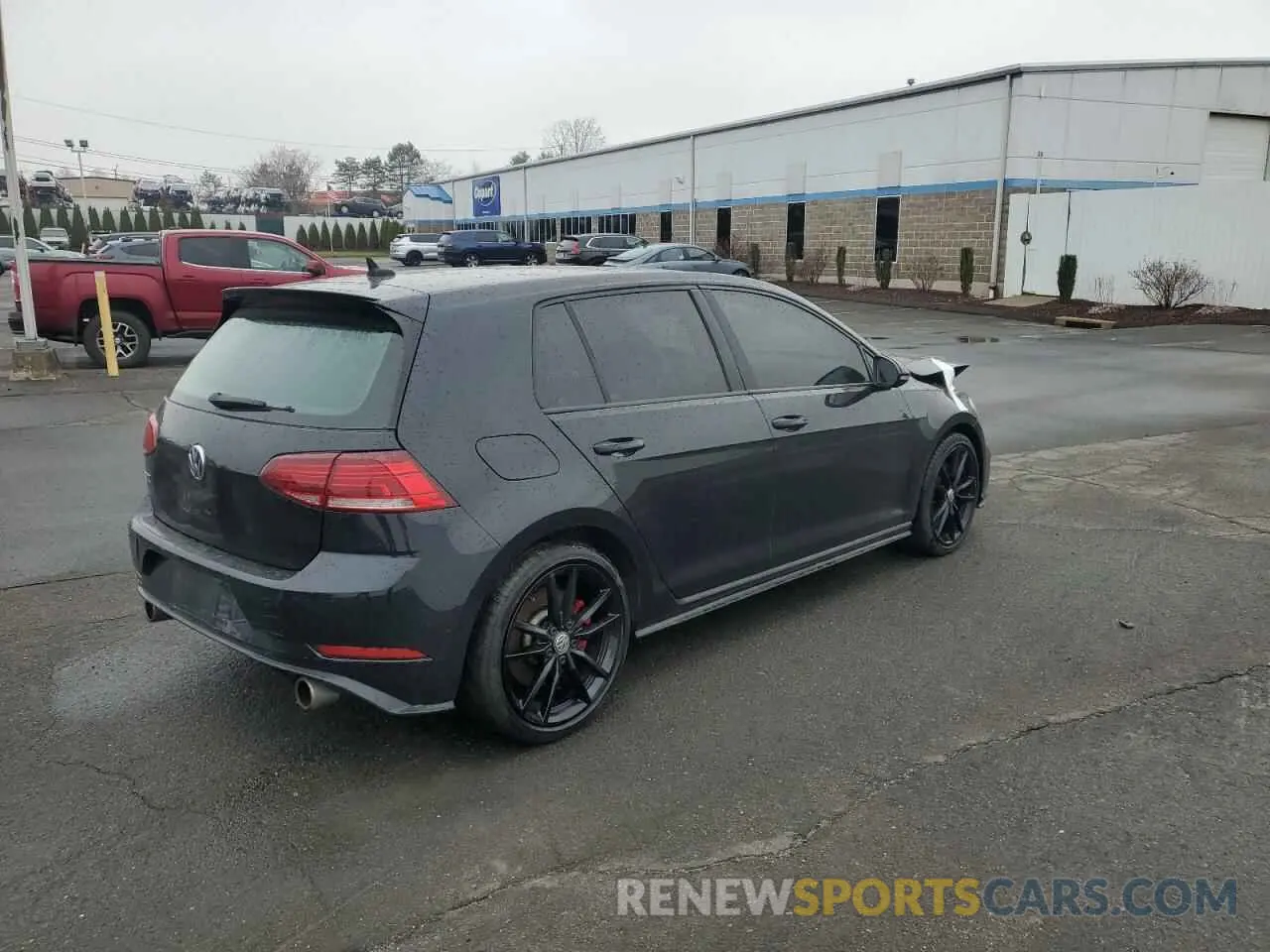 3 fotografías del automóvil dañado 3VW6T7AU1MM003887 VOLKSWAGEN GTI 2021