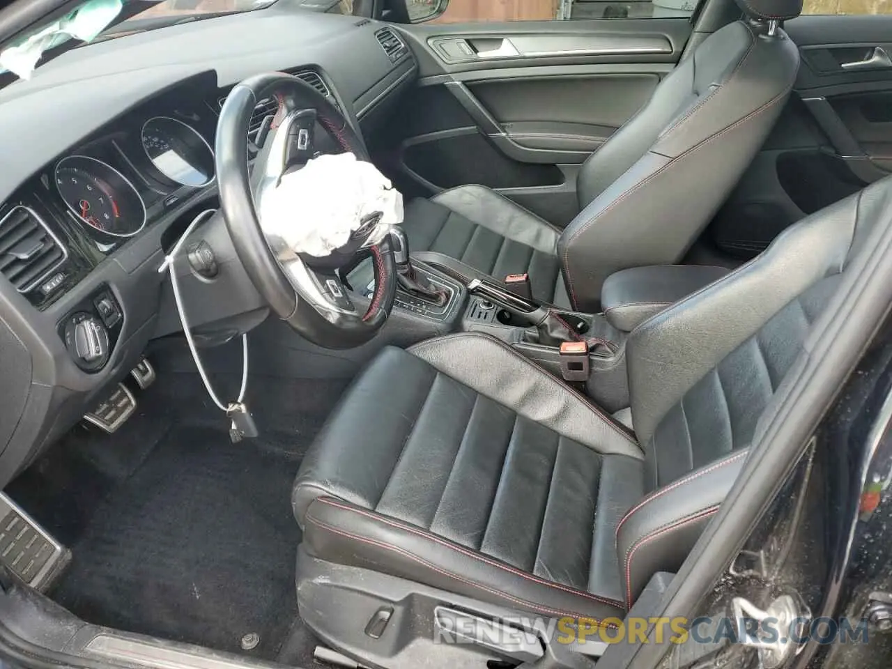 7 fotografías del automóvil dañado 3VW6T7AU1MM003887 VOLKSWAGEN GTI 2021
