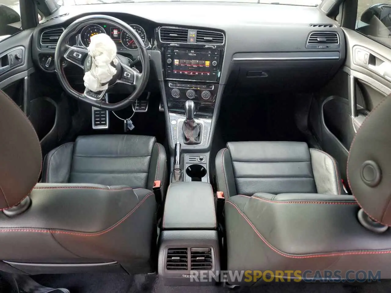 8 fotografías del automóvil dañado 3VW6T7AU1MM003887 VOLKSWAGEN GTI 2021