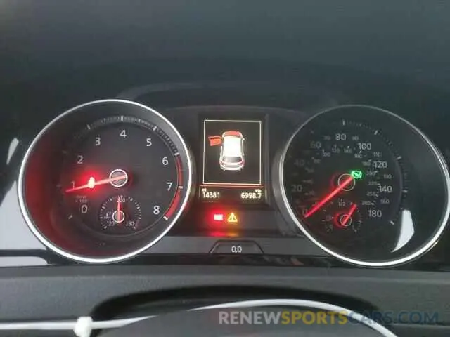 9 fotografías del automóvil dañado 3VW6T7AU7MM000167 VOLKSWAGEN GTI 2021