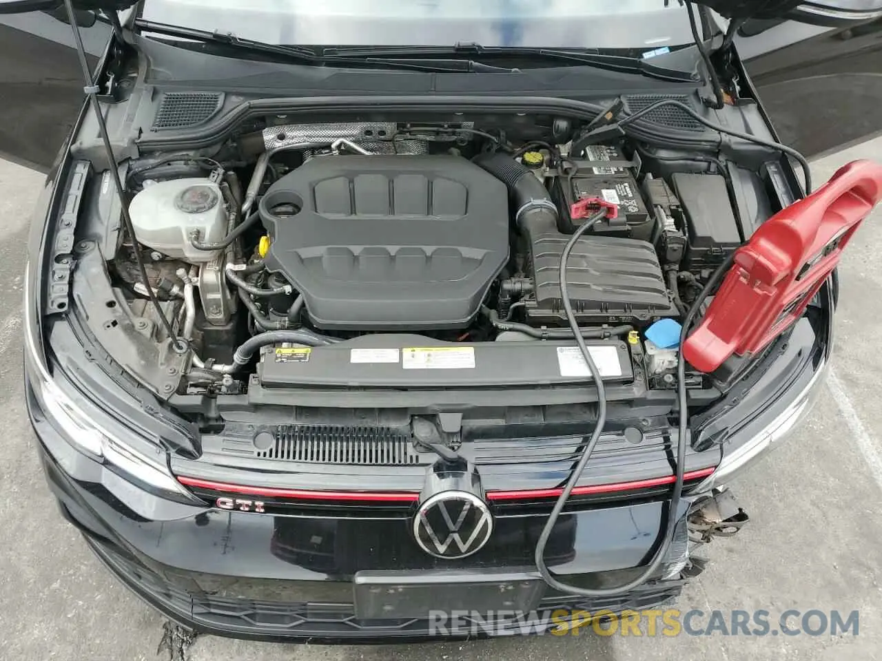 11 fotografías del automóvil dañado WVWH87CD6NW162223 VOLKSWAGEN GTI 2022
