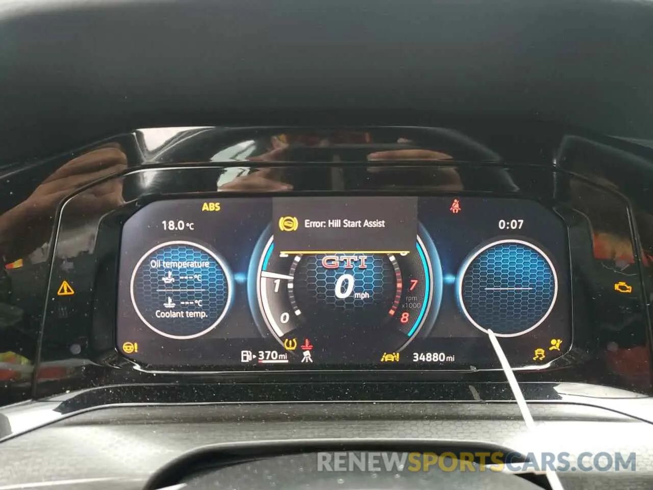 9 fotografías del automóvil dañado WVWH87CD6NW162223 VOLKSWAGEN GTI 2022