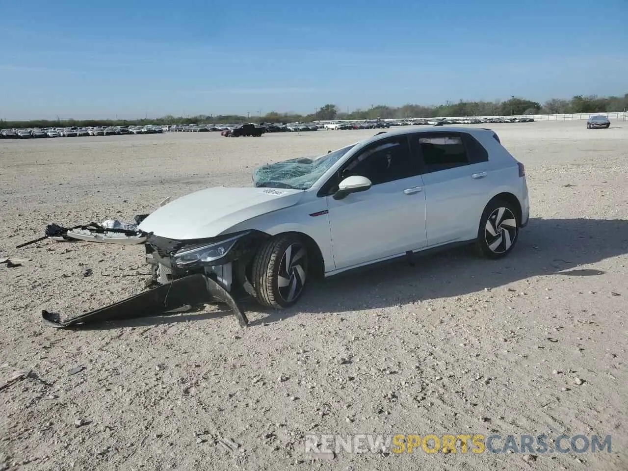 1 fotografías del automóvil dañado WVWGA7CD1RW228912 VOLKSWAGEN GTI 2024