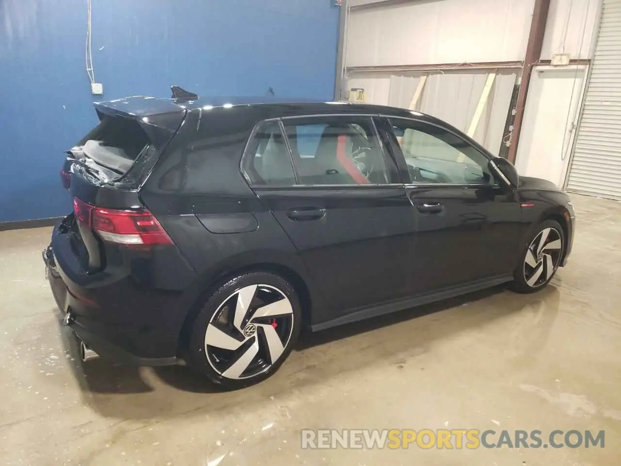 3 fotografías del automóvil dañado WVWGA7CD5RW214348 VOLKSWAGEN GTI 2024