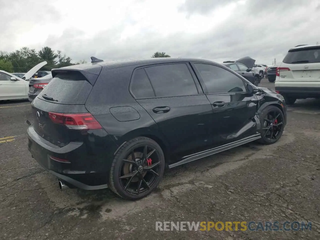 3 fotografías del automóvil dañado WVWHA7CD0RW209918 VOLKSWAGEN GTI 2024