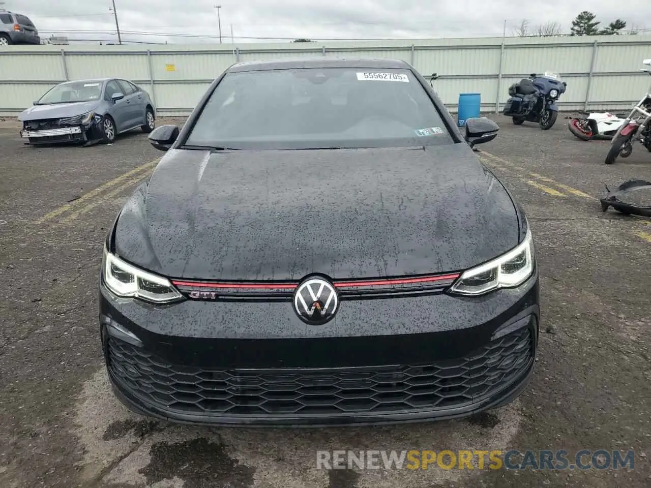 5 fotografías del automóvil dañado WVWHA7CD0RW209918 VOLKSWAGEN GTI 2024