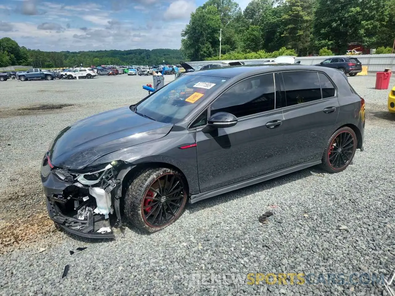 1 fotografías del automóvil dañado WVW8A7CDXPW194809 VOLKSWAGEN GTI 40TH A 2023