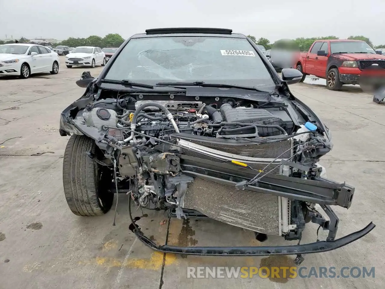 5 fotografías del automóvil dañado WVWRA7CD3RW149508 VOLKSWAGEN GTI SE 2024