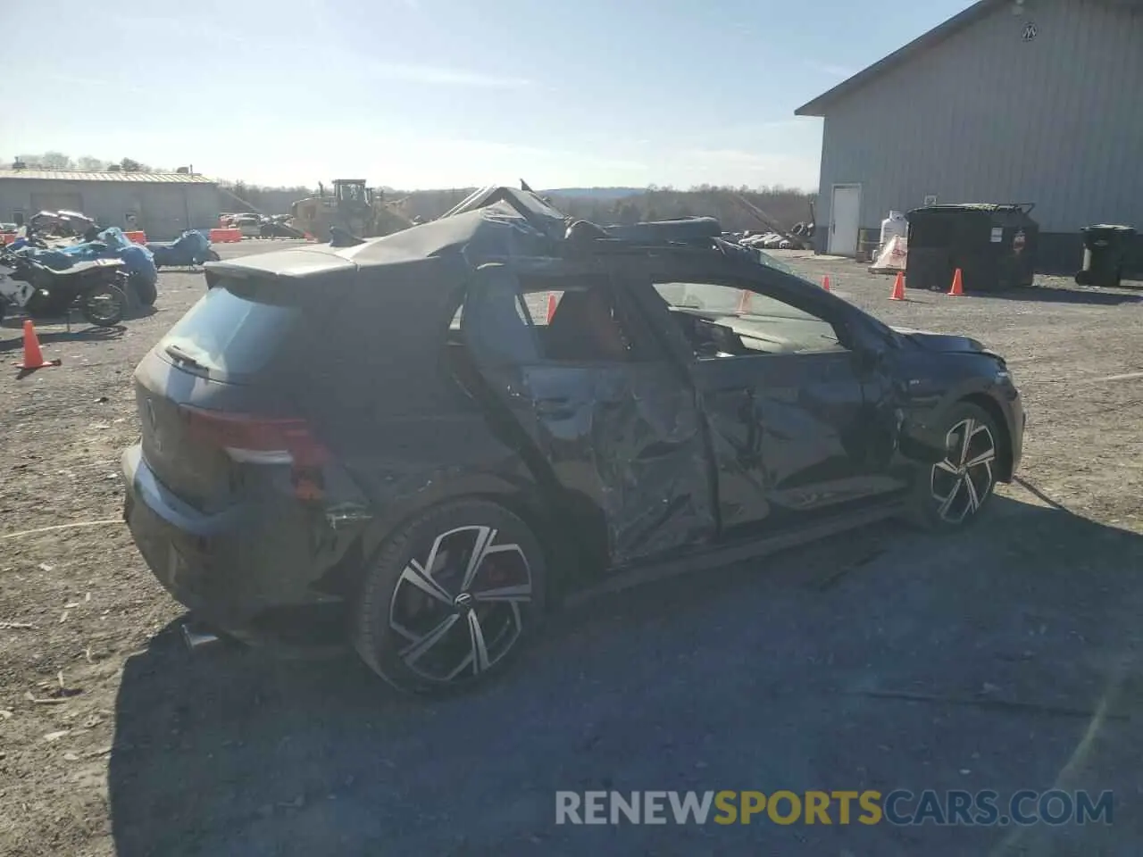3 fotografías del automóvil dañado WVWRA7CD9RW212661 VOLKSWAGEN GTI SE 2024