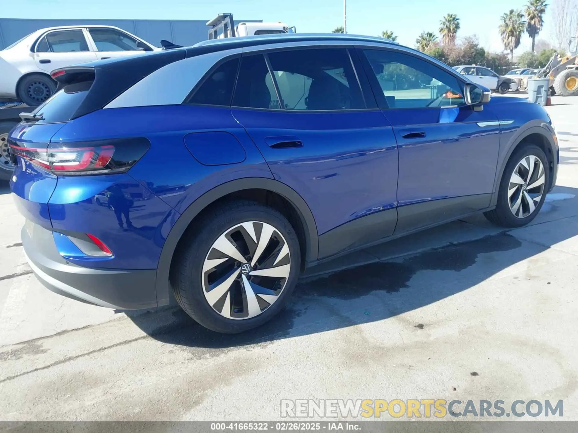 4 fotografías del automóvil dañado WVGUNPE2XMP057515 VOLKSWAGEN ID.4 2021