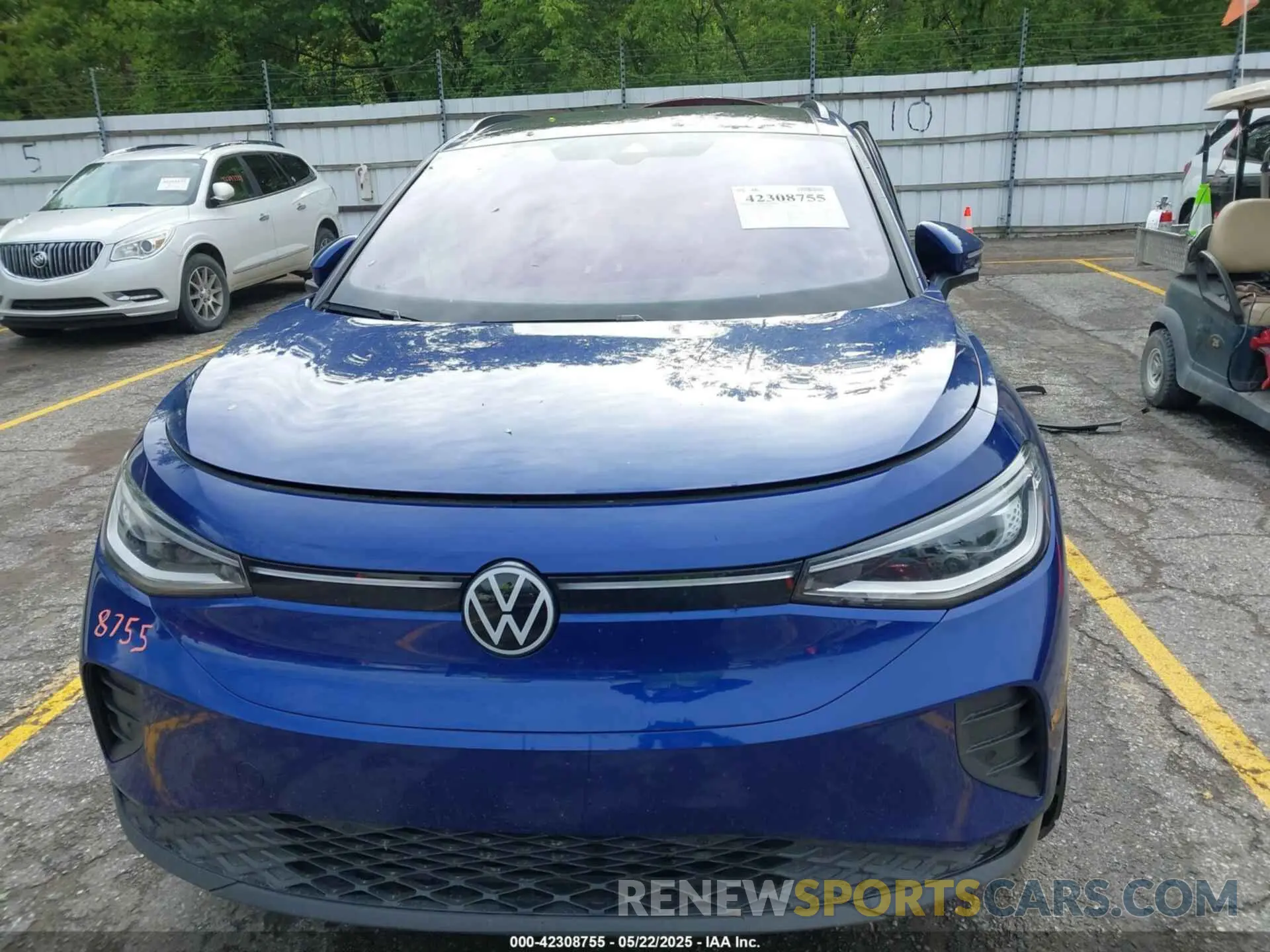 11 fotografías del automóvil dañado WVGGNPE20NP037028 VOLKSWAGEN ID.4 2022