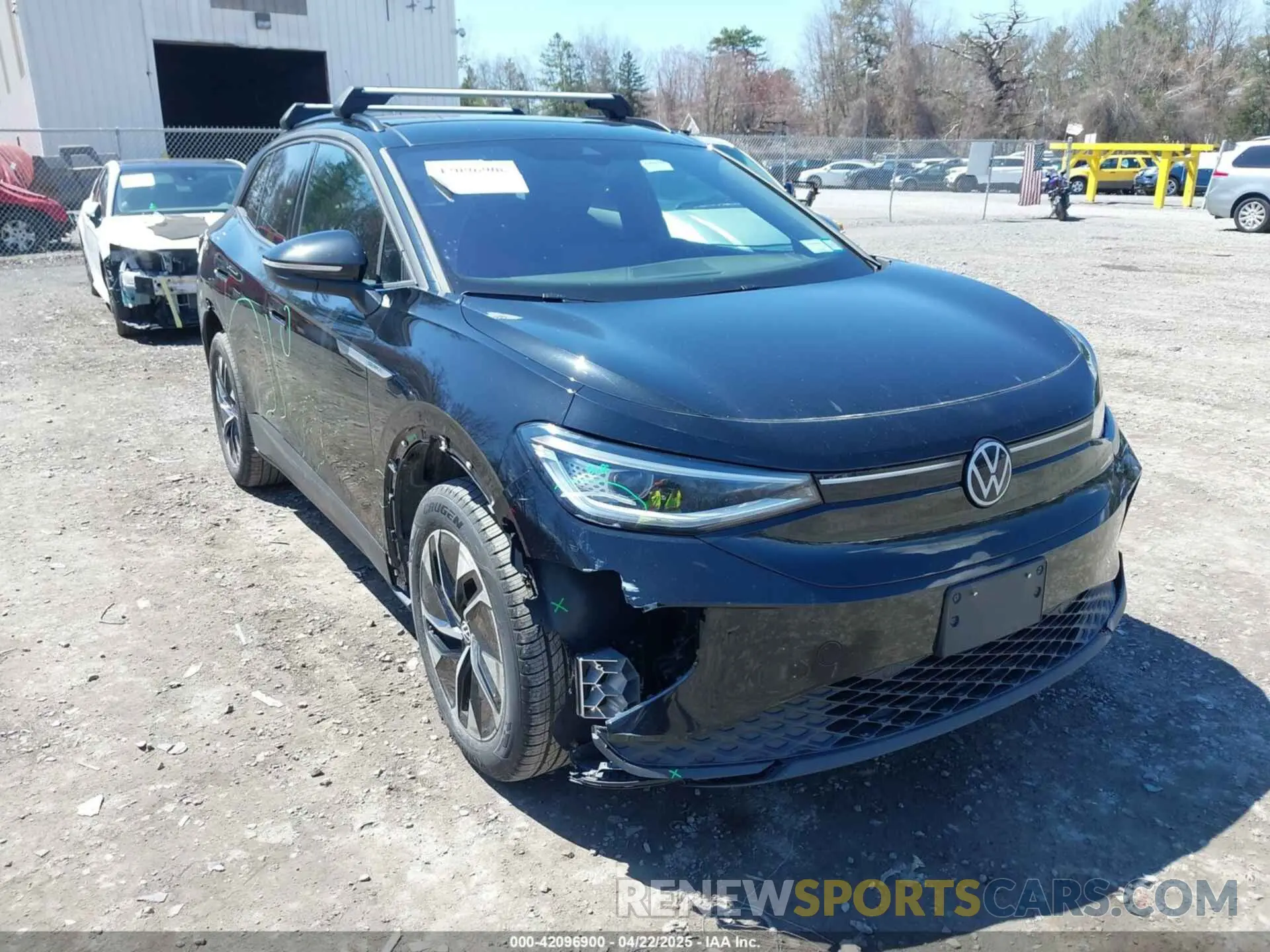 6 fotografías del automóvil dañado WVGGNPE24NP045603 VOLKSWAGEN ID.4 2022