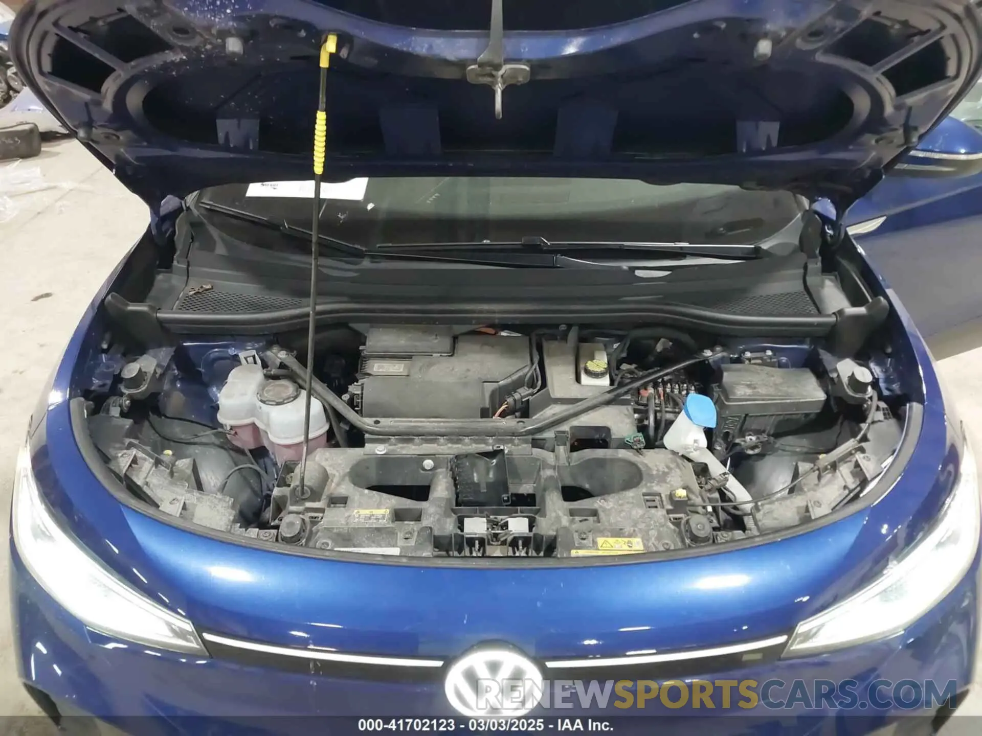 10 fotografías del automóvil dañado WVGGNPE26NP036367 VOLKSWAGEN ID.4 2022