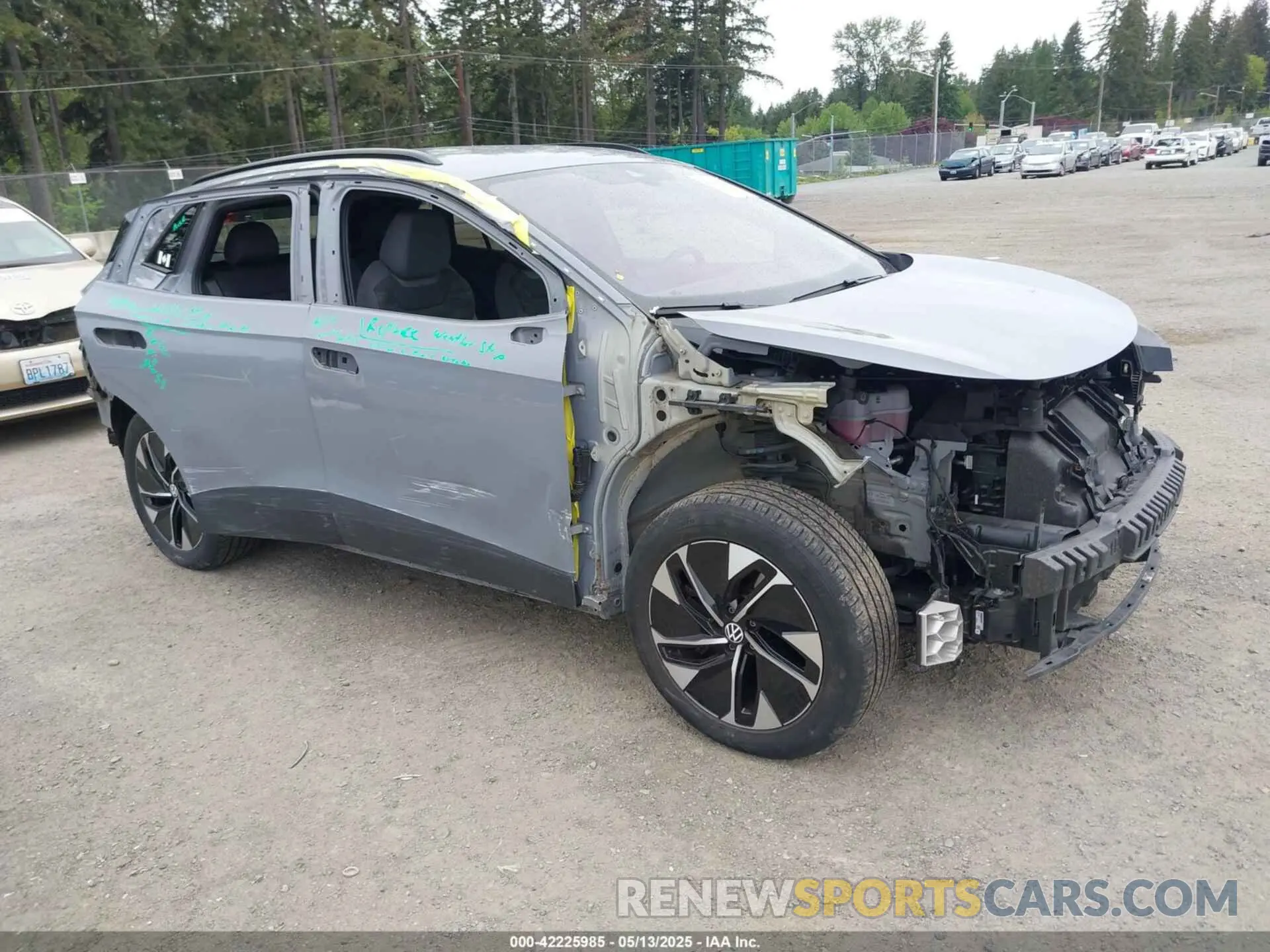 1 fotografías del automóvil dañado WVGJNPE2XNP038869 VOLKSWAGEN ID.4 2022