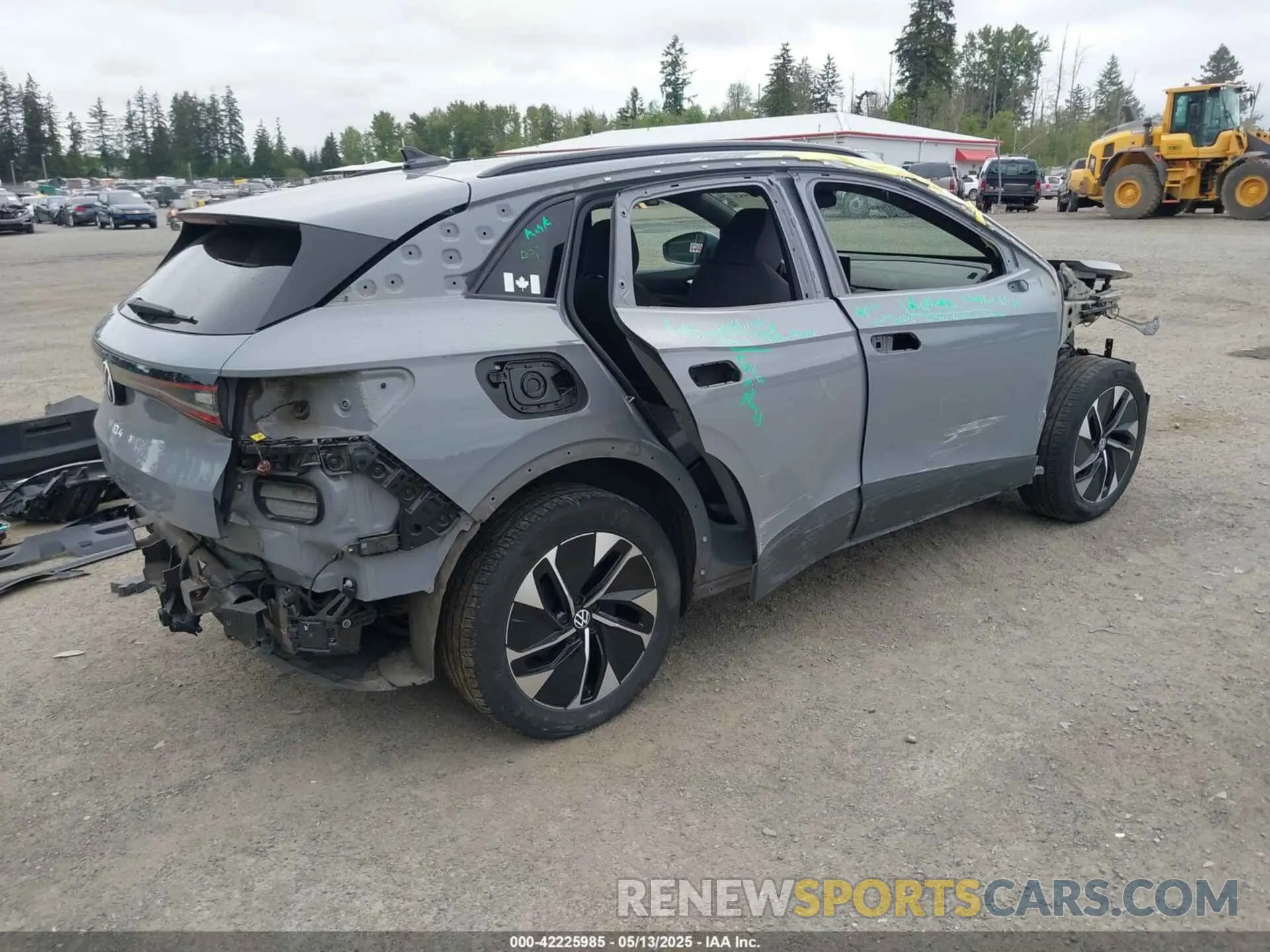 4 fotografías del automóvil dañado WVGJNPE2XNP038869 VOLKSWAGEN ID.4 2022