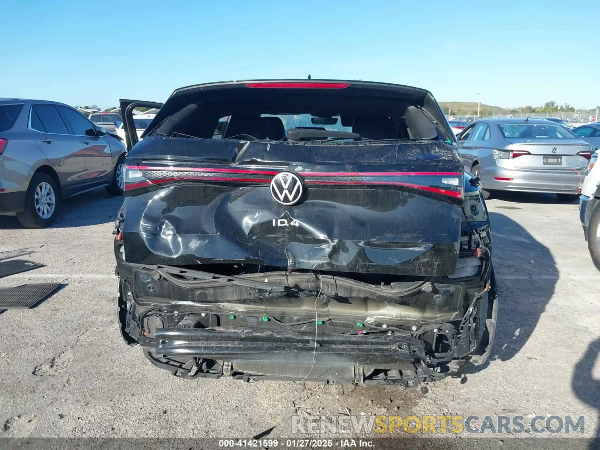 17 fotografías del automóvil dañado WVGKMPE20NP064257 VOLKSWAGEN ID.4 2022
