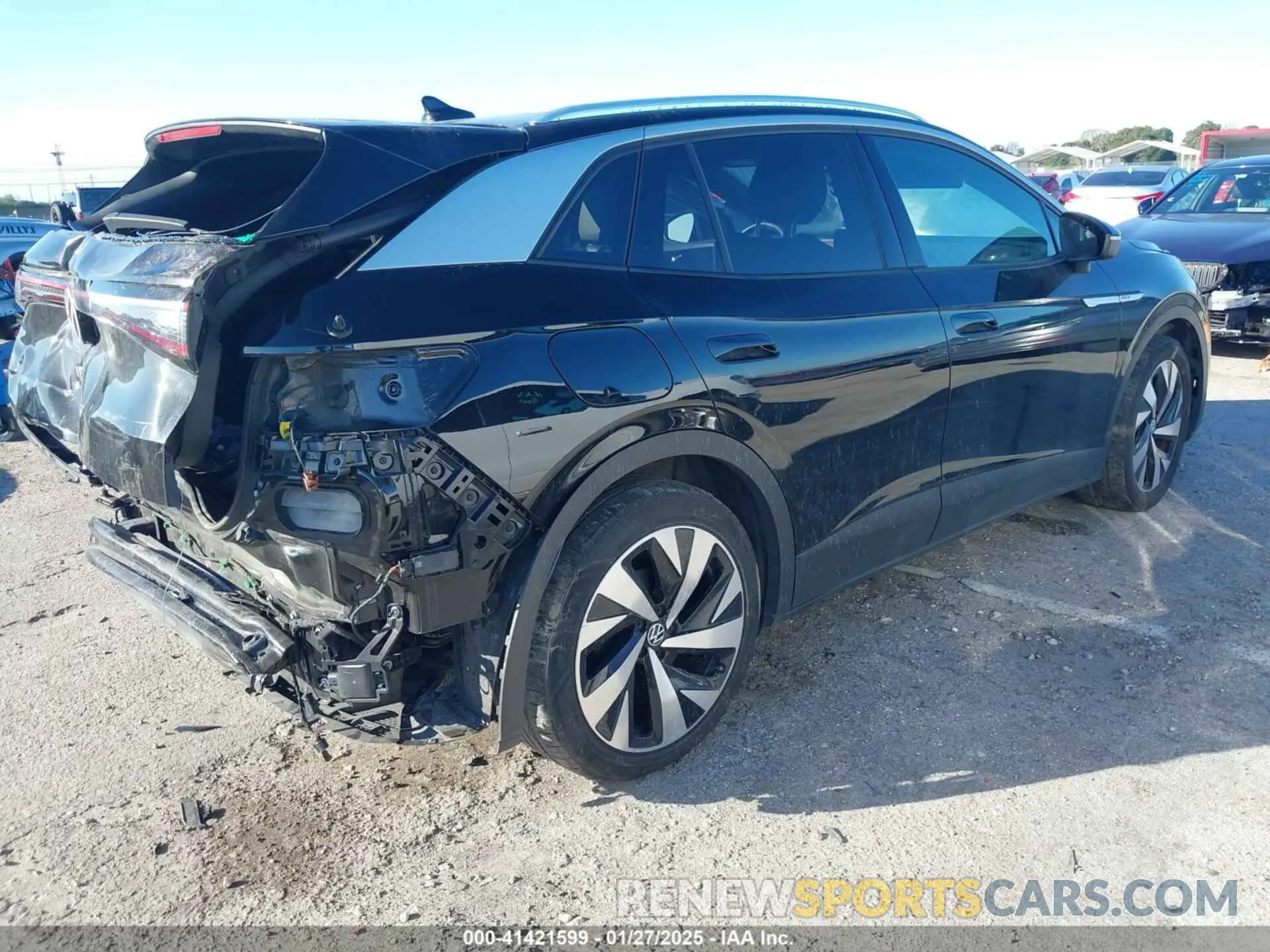4 fotografías del automóvil dañado WVGKMPE20NP064257 VOLKSWAGEN ID.4 2022
