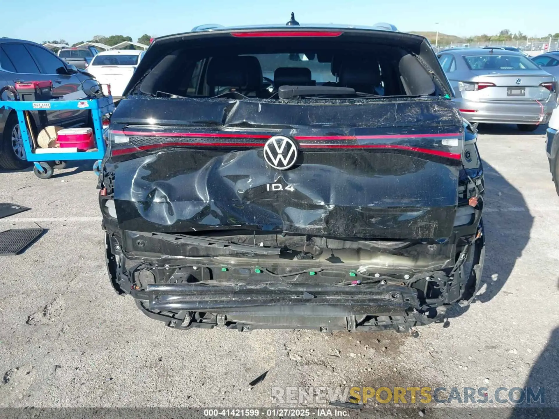 6 fotografías del automóvil dañado WVGKMPE20NP064257 VOLKSWAGEN ID.4 2022