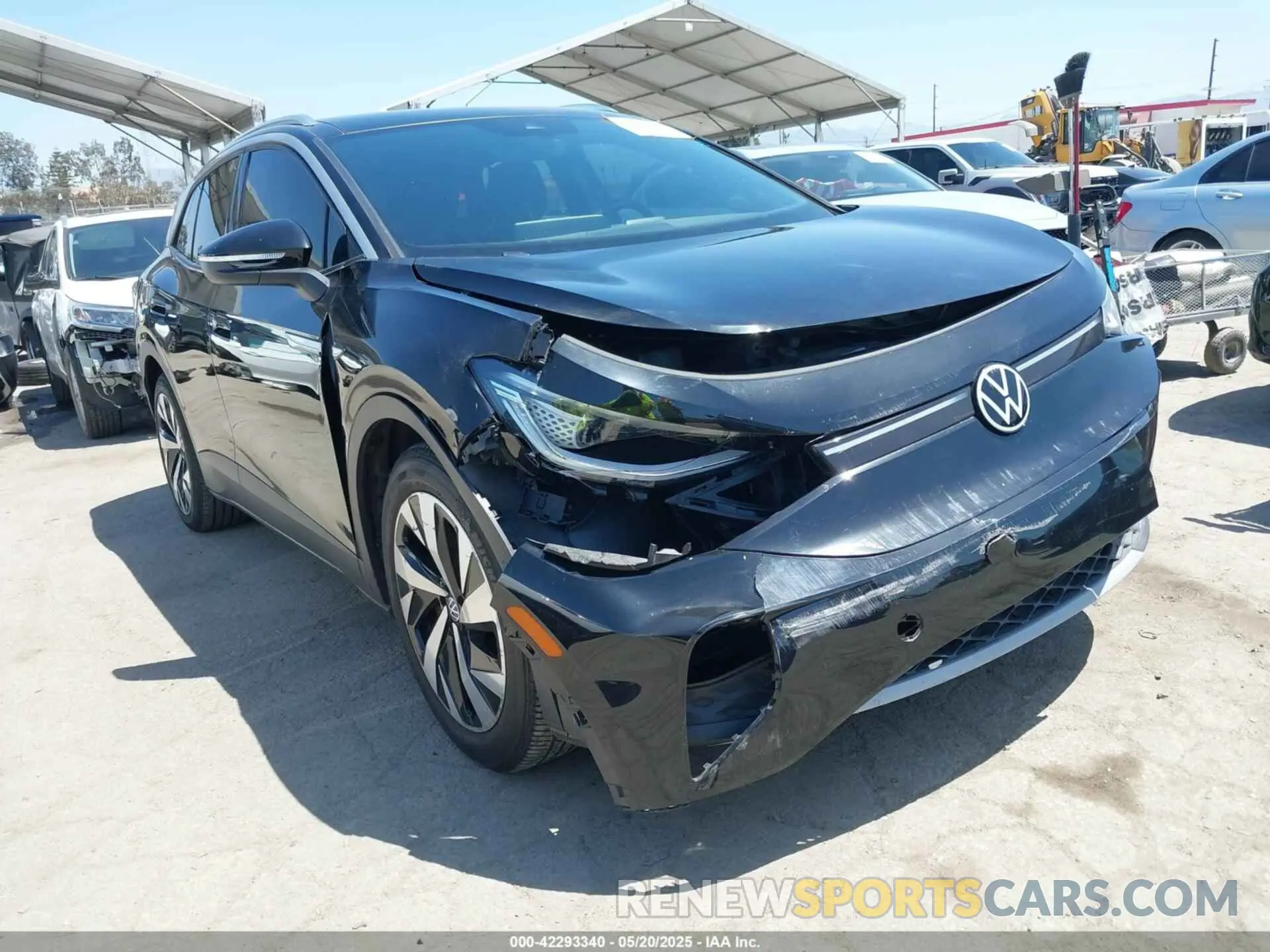 1 fotografías del automóvil dañado WVGKMPE23NP071171 VOLKSWAGEN ID.4 2022
