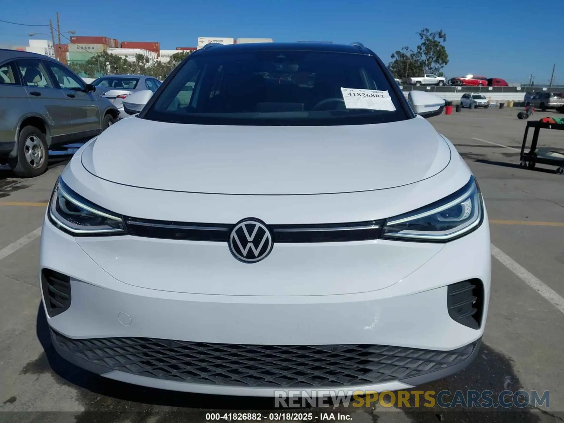 12 fotografías del automóvil dañado WVGKMPE27NP071058 VOLKSWAGEN ID.4 2022