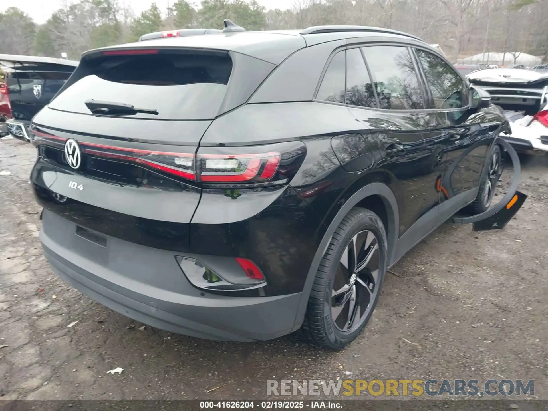 4 fotografías del automóvil dañado WVGTMPE26NP074800 VOLKSWAGEN ID.4 2022