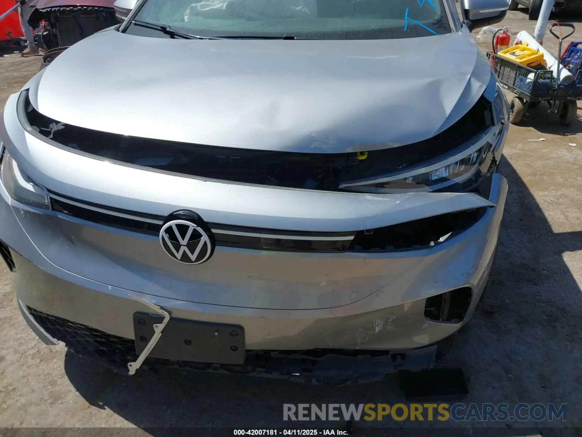 6 fotografías del automóvil dañado 1V2CMPE86PC013285 VOLKSWAGEN ID.4 2023