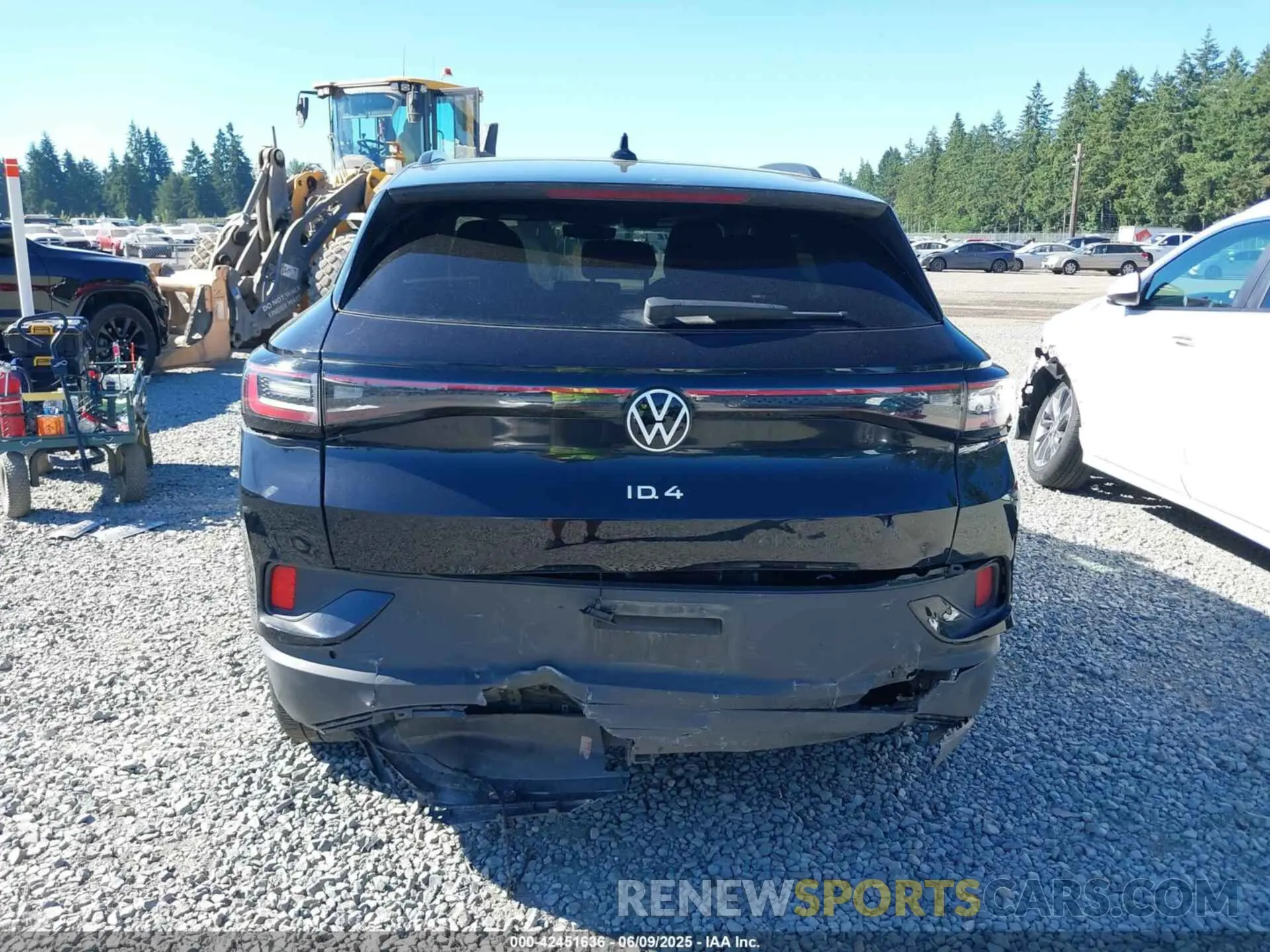 6 fotografías del automóvil dañado 1V2DNPE86PC033165 VOLKSWAGEN ID.4 2023