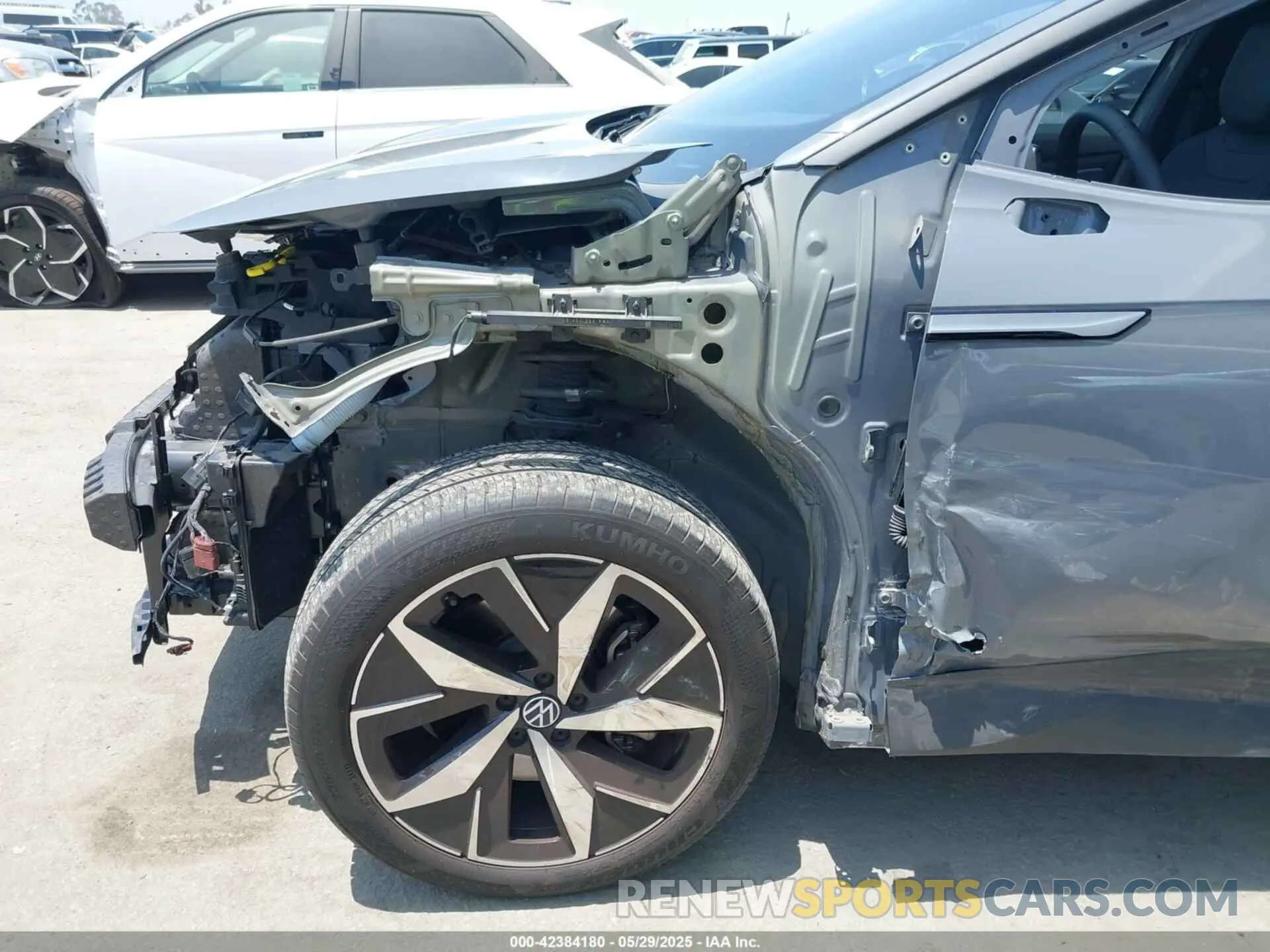 6 fotografías del automóvil dañado 1V2WNPE88PC031961 VOLKSWAGEN ID.4 2023