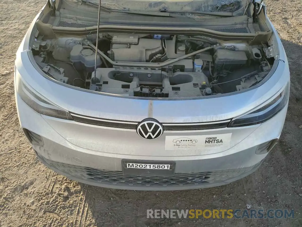 12 fotografías del automóvil dañado WVGRMPE29MP027074 VOLKSWAGEN ID.4 PRO 2021