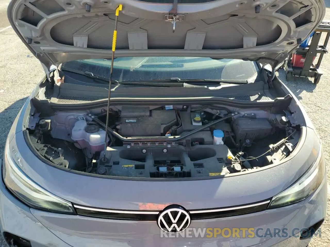 13 fotografías del automóvil dañado WVGRMPE26NP043766 VOLKSWAGEN ID.4 PRO 2022