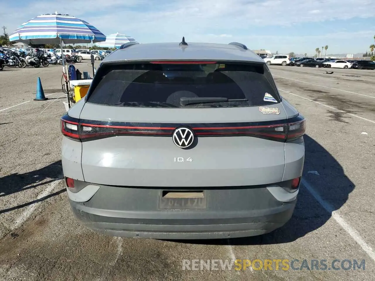 6 fotografías del automóvil dañado WVGRMPE26NP043766 VOLKSWAGEN ID.4 PRO 2022