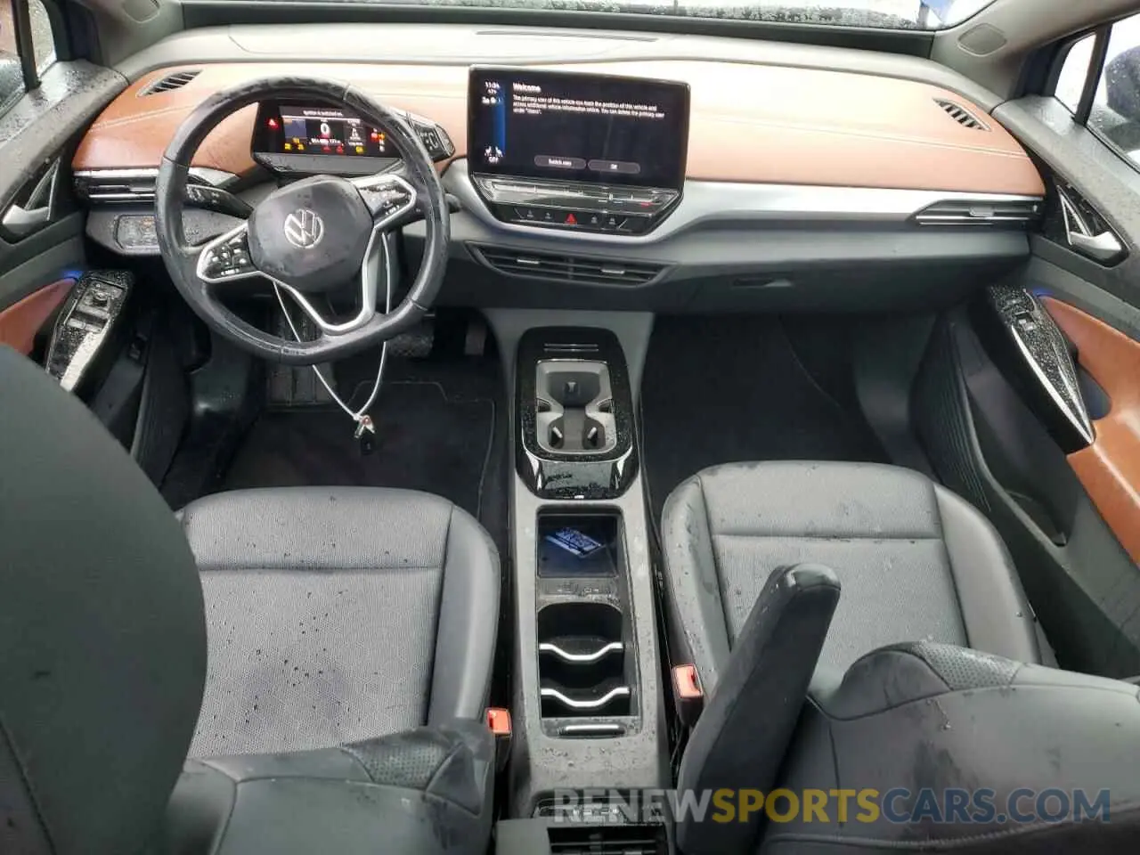 8 fotografías del automóvil dañado WVGGNPE23MP060821 VOLKSWAGEN ID.4 PRO S 2021