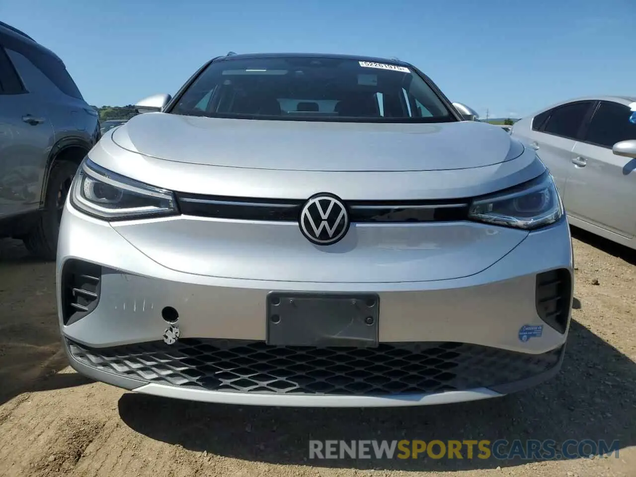 5 fotografías del automóvil dañado WVGKMPE24MP027002 VOLKSWAGEN ID.4 PRO S 2021