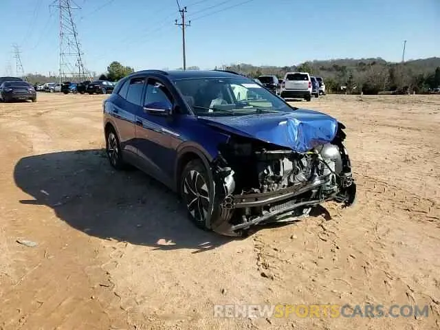 10 fotografías del automóvil dañado WVGTMPE23MP047200 VOLKSWAGEN ID.4 PRO S 2021