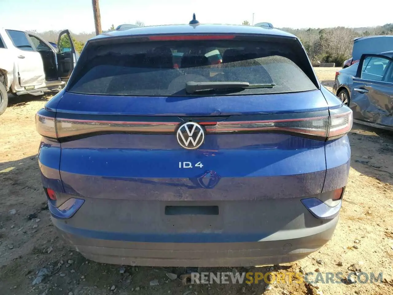 6 fotografías del automóvil dañado WVGTMPE23MP047200 VOLKSWAGEN ID.4 PRO S 2021
