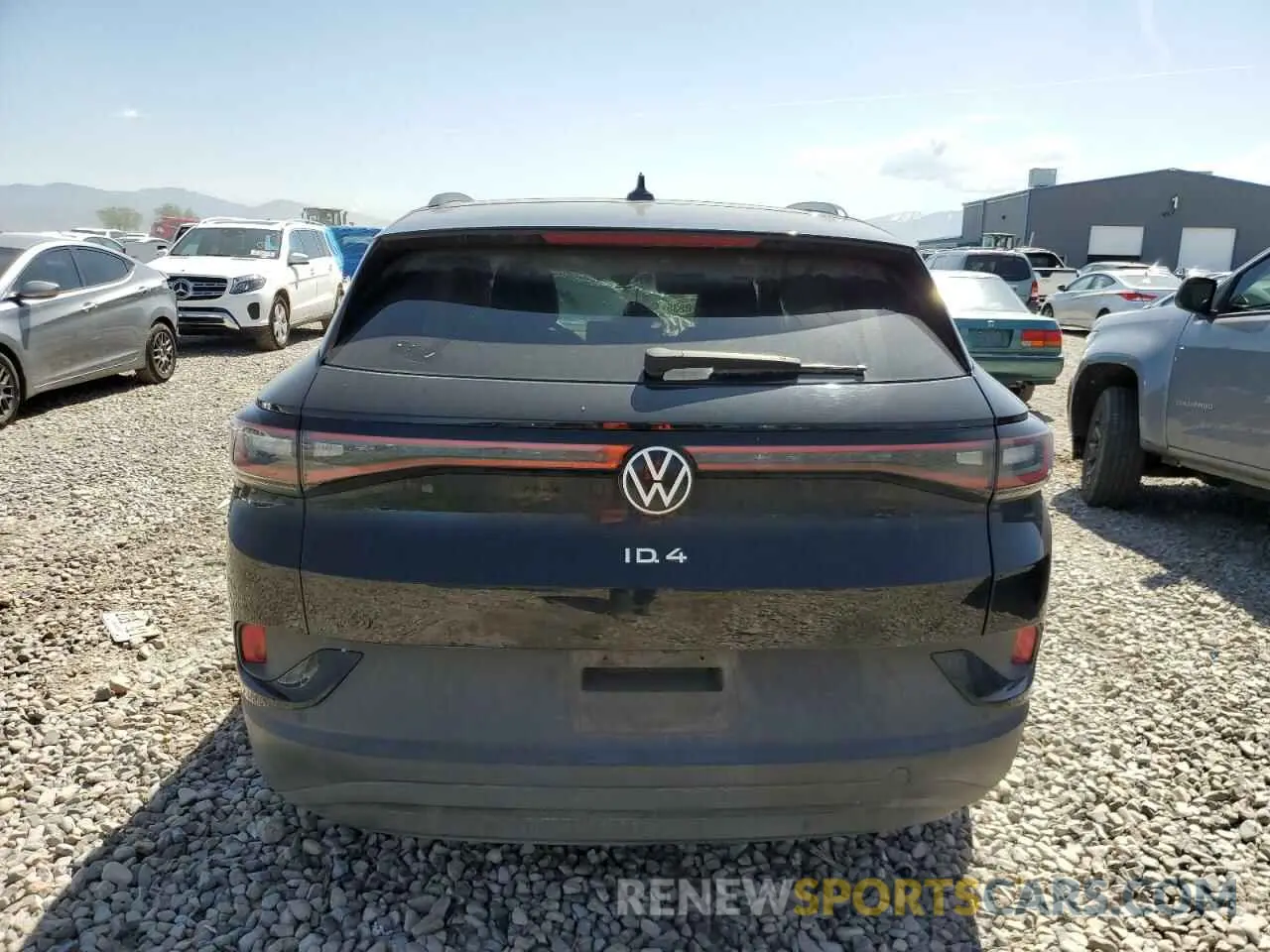 6 fotografías del automóvil dañado WVGTMPE23MP055006 VOLKSWAGEN ID.4 PRO S 2021
