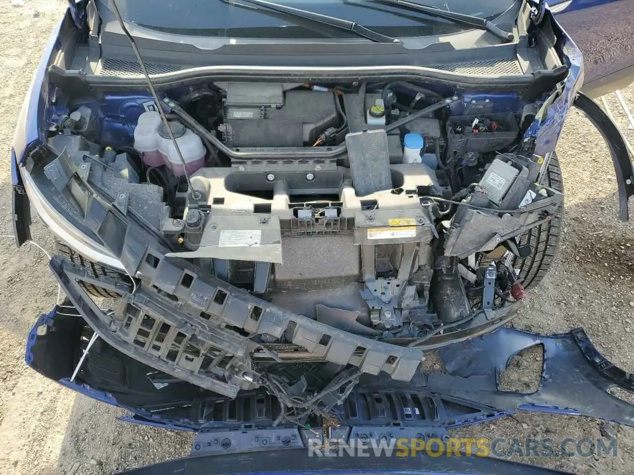 11 fotografías del automóvil dañado WVGTMPE25MP028583 VOLKSWAGEN ID.4 PRO S 2021