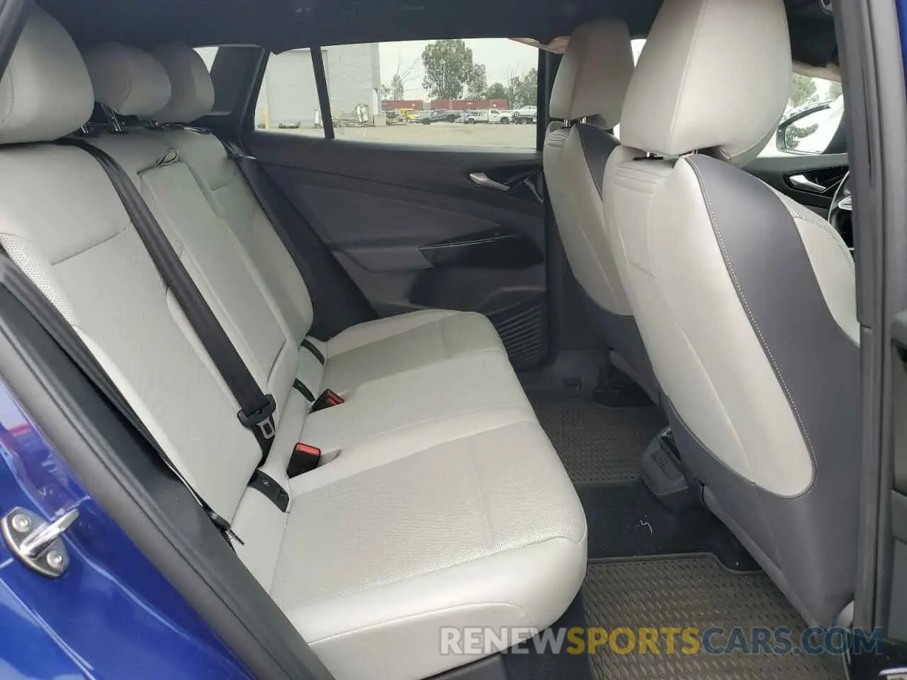 11 fotografías del automóvil dañado WVGTMPE26MP040189 VOLKSWAGEN ID.4 PRO S 2021