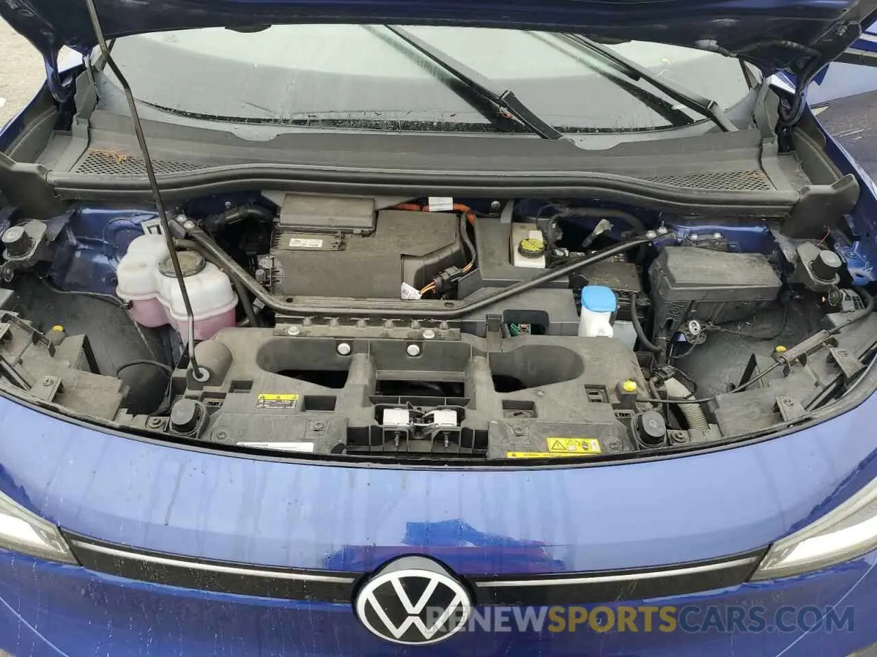 12 fotografías del automóvil dañado WVGTMPE26MP040189 VOLKSWAGEN ID.4 PRO S 2021