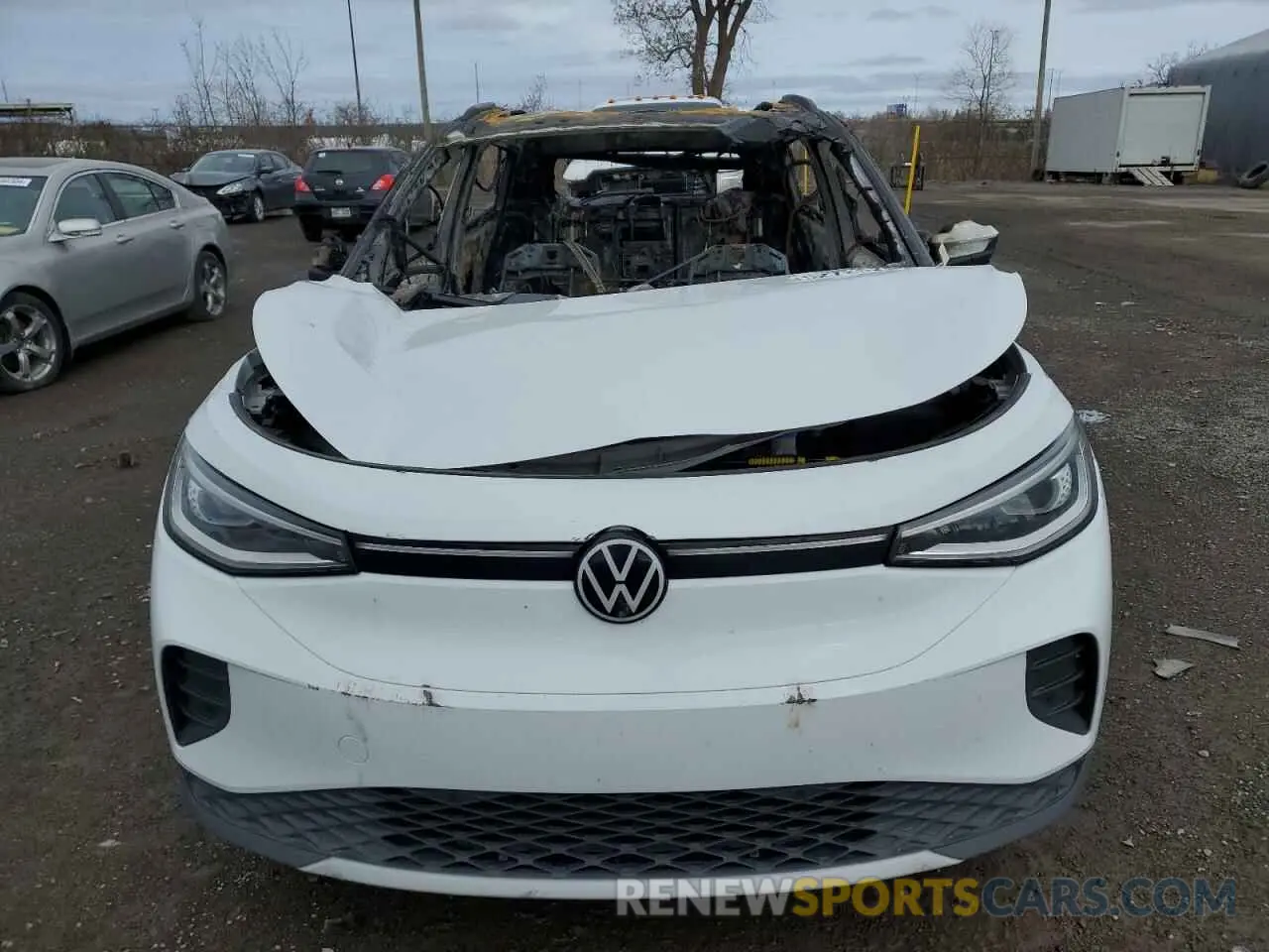 5 fotografías del automóvil dañado WVGUNPE2XNP072467 VOLKSWAGEN ID.4 PRO S 2022
