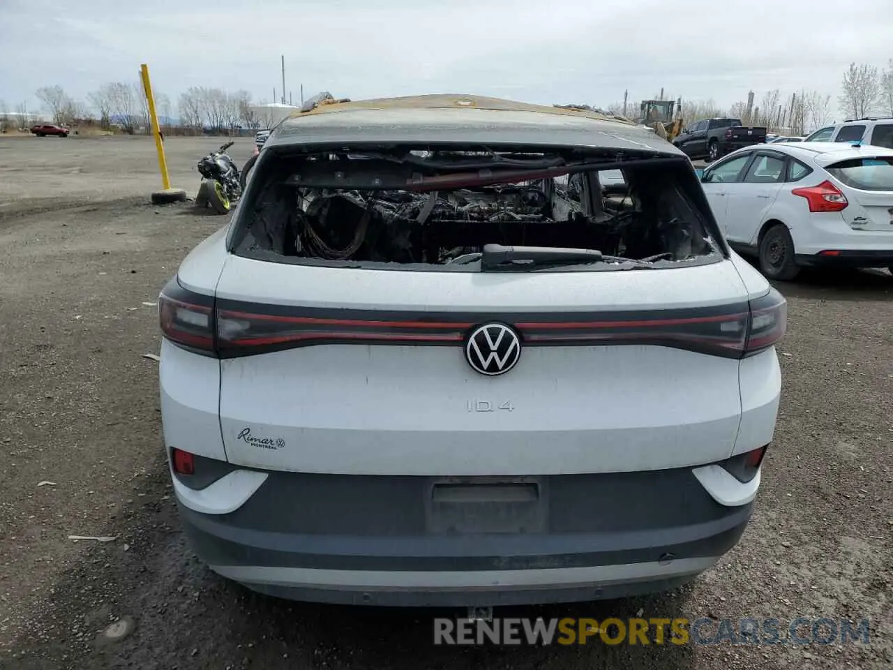 6 fotografías del automóvil dañado WVGUNPE2XNP072467 VOLKSWAGEN ID.4 PRO S 2022
