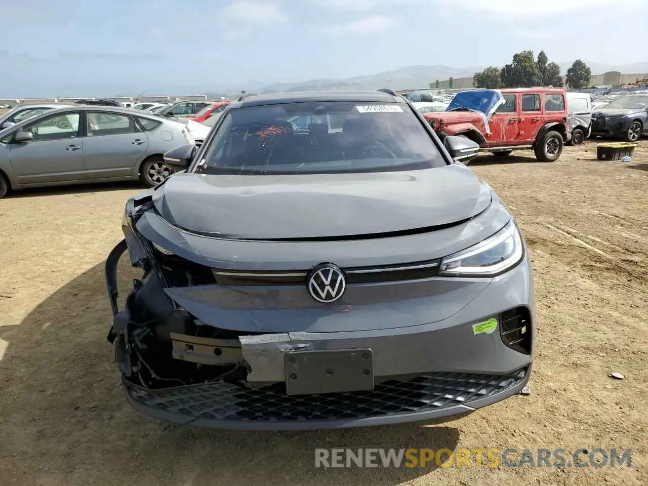 5 fotografías del automóvil dañado 1V2WNPE85PC015300 VOLKSWAGEN ID.4 PRO S 2023